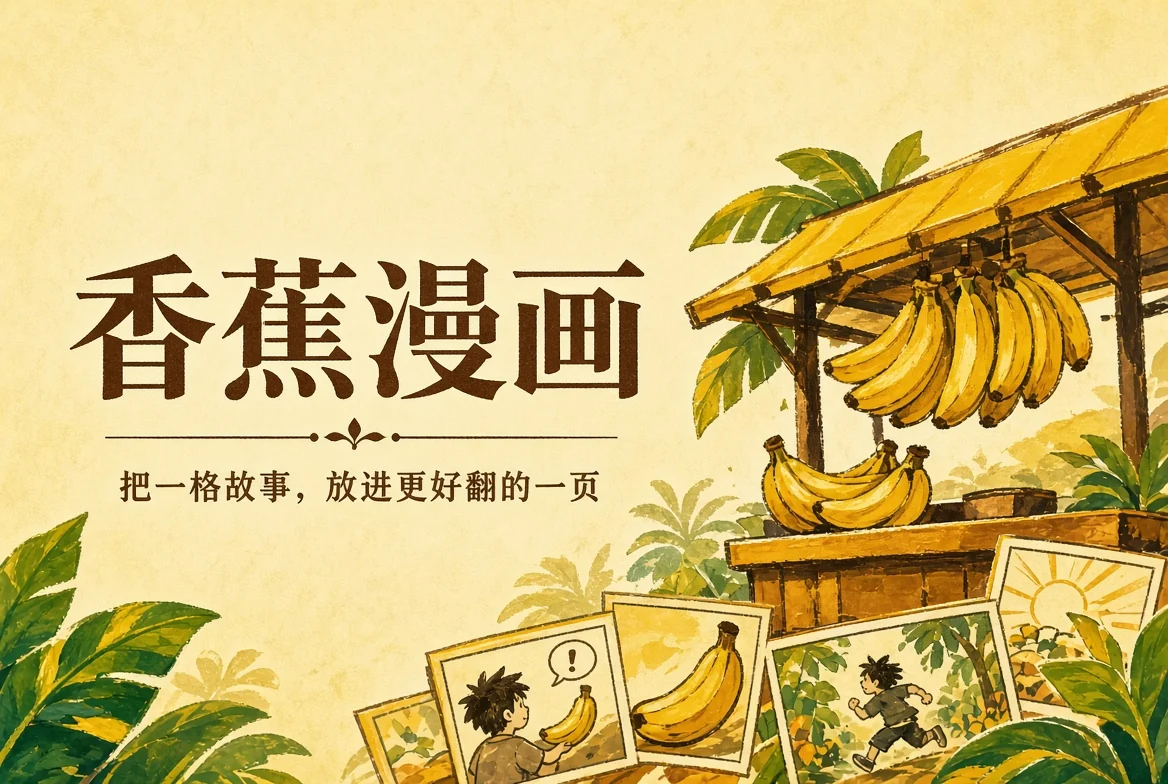 香蕉漫画刊物封面